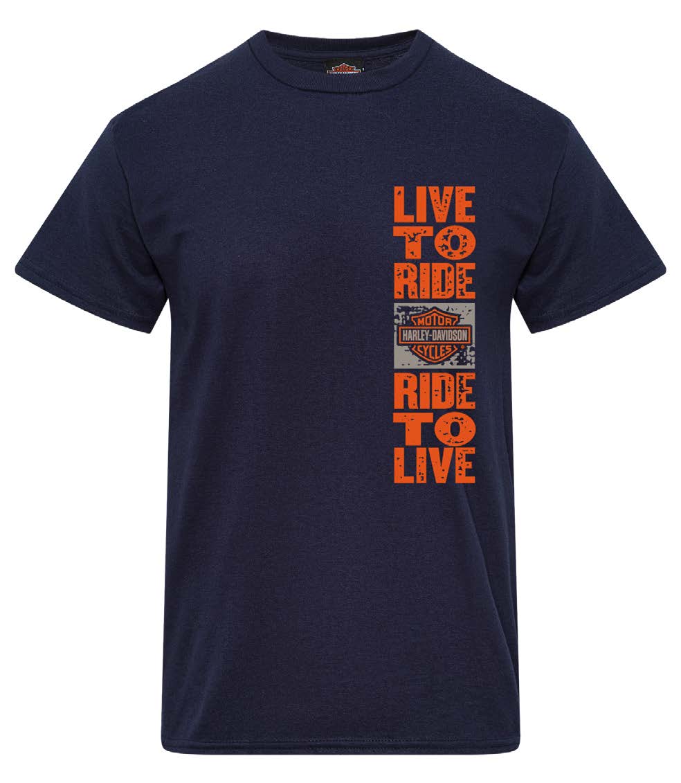 Harley Davidson Live to Ride T-Shirt