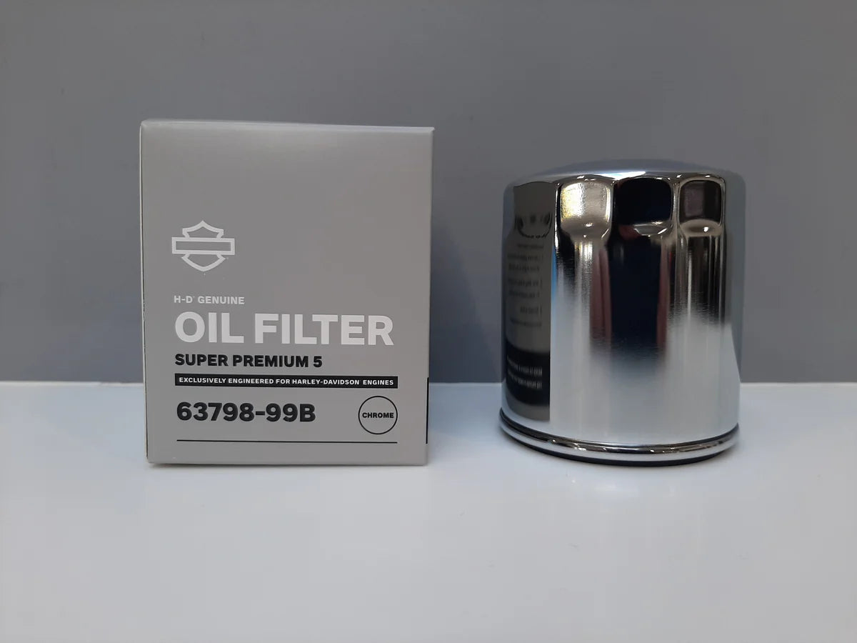 Harley Davidson Chrome Superpremium 5 Oil Filter - Pre M8