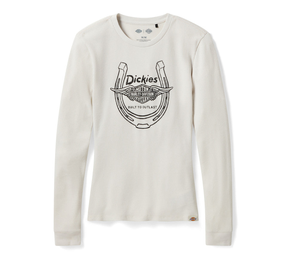 Dickies X H-D Women's Winged Horseshoe Thermal Longsleeve