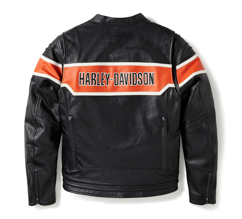 Harley Davidson Trenton Leather Riding Jacket
