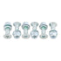 Bolt Euro Style Hub Savers - Black (Packet of 6)
