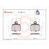 Brembo Prime Sinter Rear Brake Pads 07BB20SP