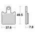 Brembo Prime Sinter Front Brake Pads 07KA28SA