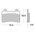 Brembo Prime Sinter Front Brake Pads 07YA35SA