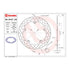 Brembo Prime Serie Oro Front Brake Disc 68B407D6