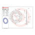 Brembo Prime Serie Oro Rear Brake Disc 68B407L9