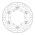 Brembo Prime Serie Oro Front Brake Disc 78B40813