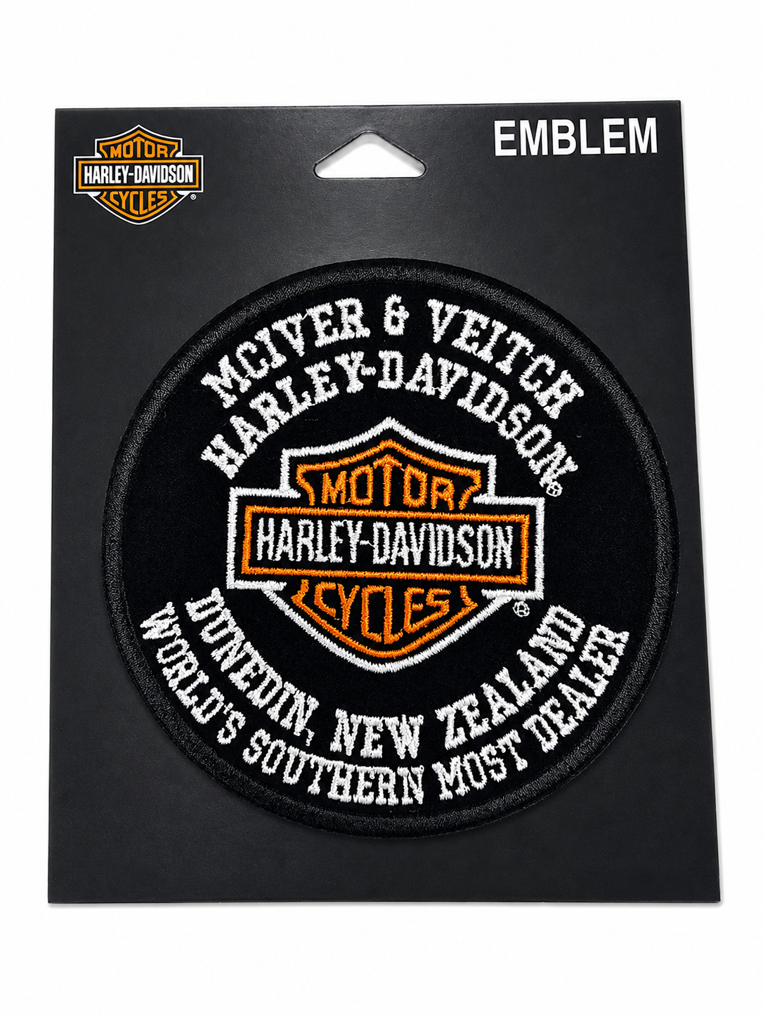McIver and Veitch Worlds Southernmost Harley Davidson Patch
