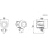Denali DM LED Light Pod - DataDim™ Technology - Single