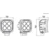 Denali S4 Led Light Pod - DataDim™ Technology - Single