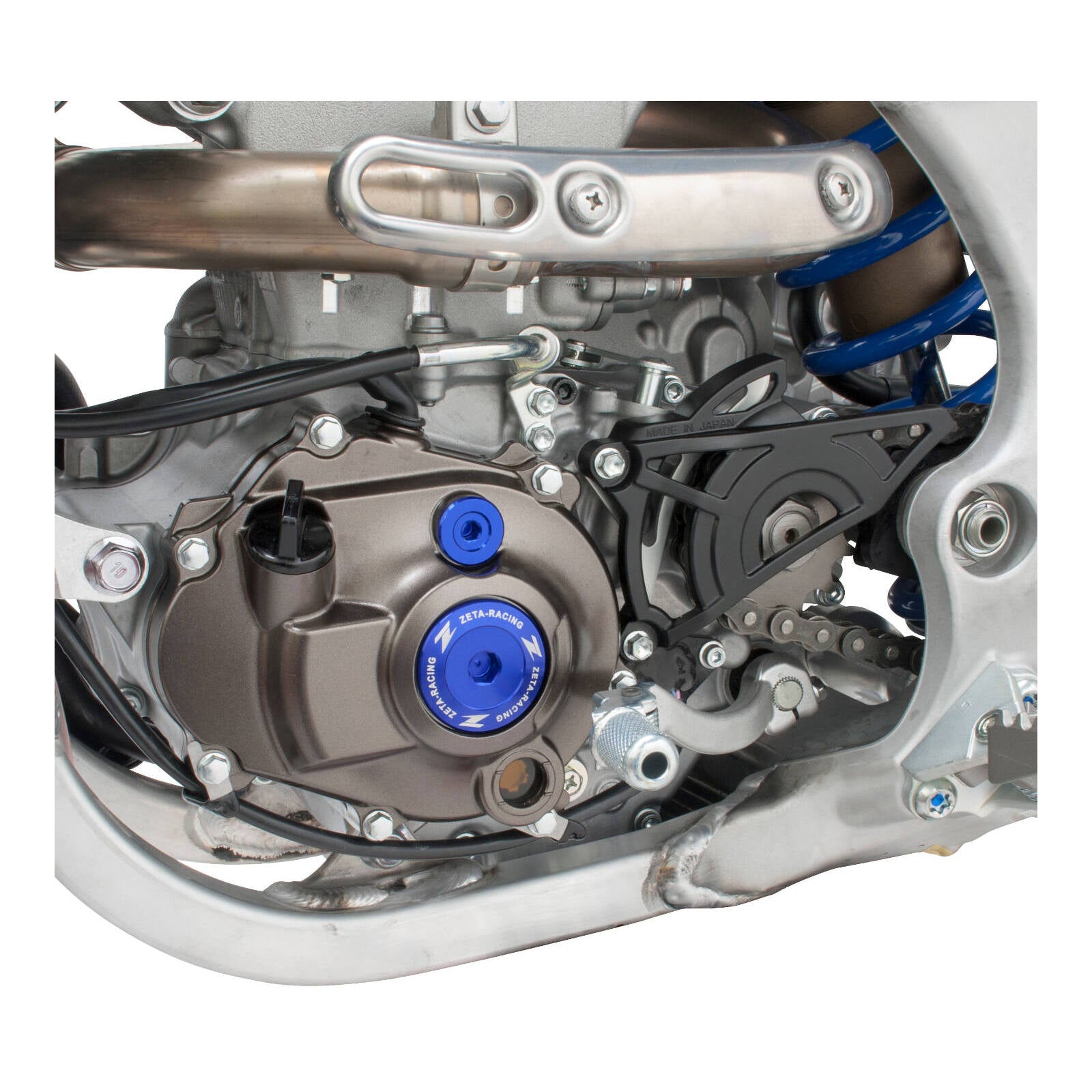 Zeta Engine Plugs Yamaha YZ250F '14-, YZ450F '14- Blue