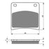 GOLDfren Brake Pads - S3 Sintered Sports