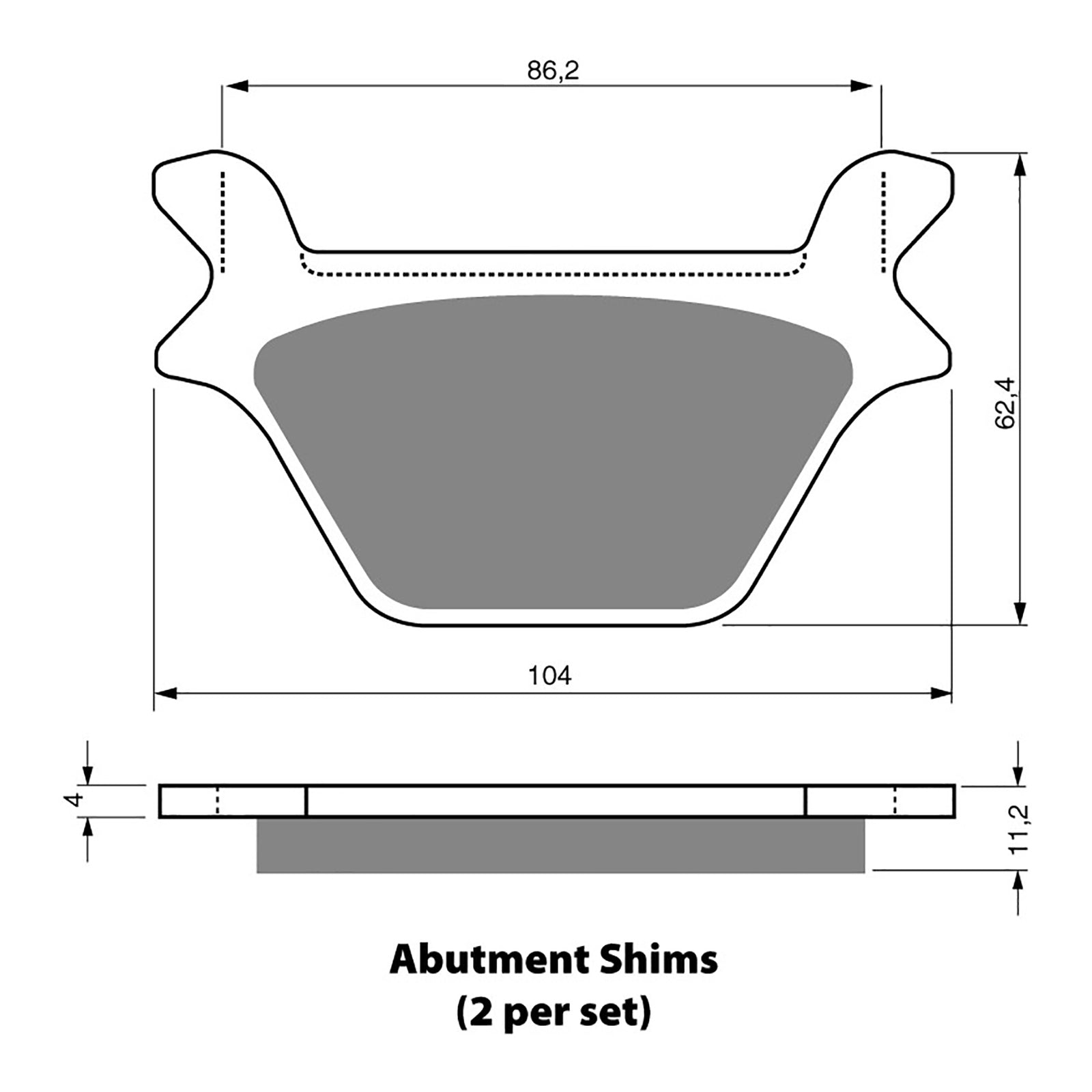 GOLDfren Brake Pads - S3 Sintered Sports