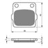 GOLDfren Brake Pads - K5 Off-Road Racing