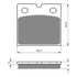 GOLDfren Brake Pads - GPR Sintered Racing