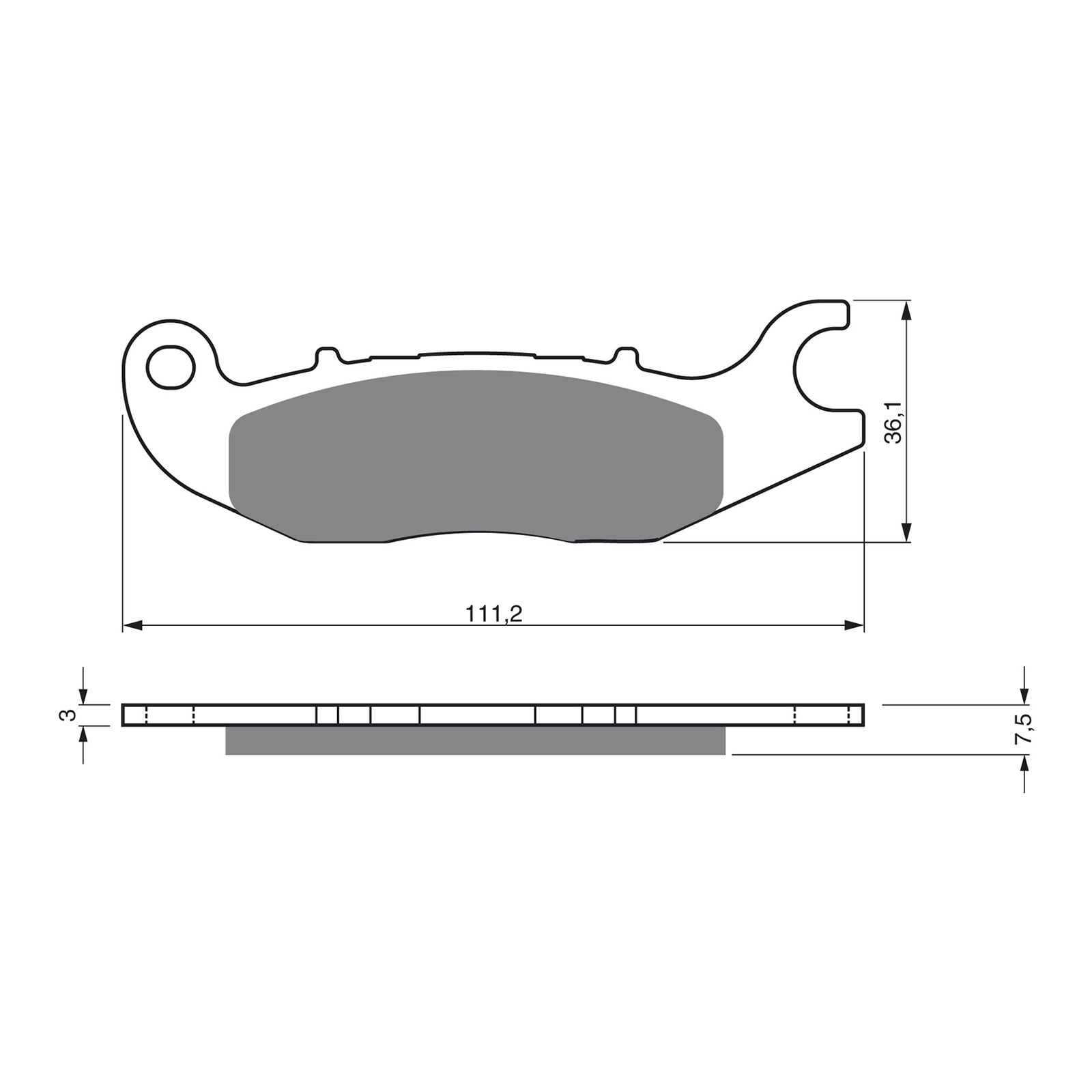 GOLDfren Brake Pads - S3 Sintered Sports