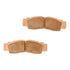BRAKE PADS GOLDFREN OFFROAD RACING GF432 - K5