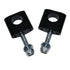 Whites Handlebar Mount 1-1/8 Taper Flat Black 12mm Bolt