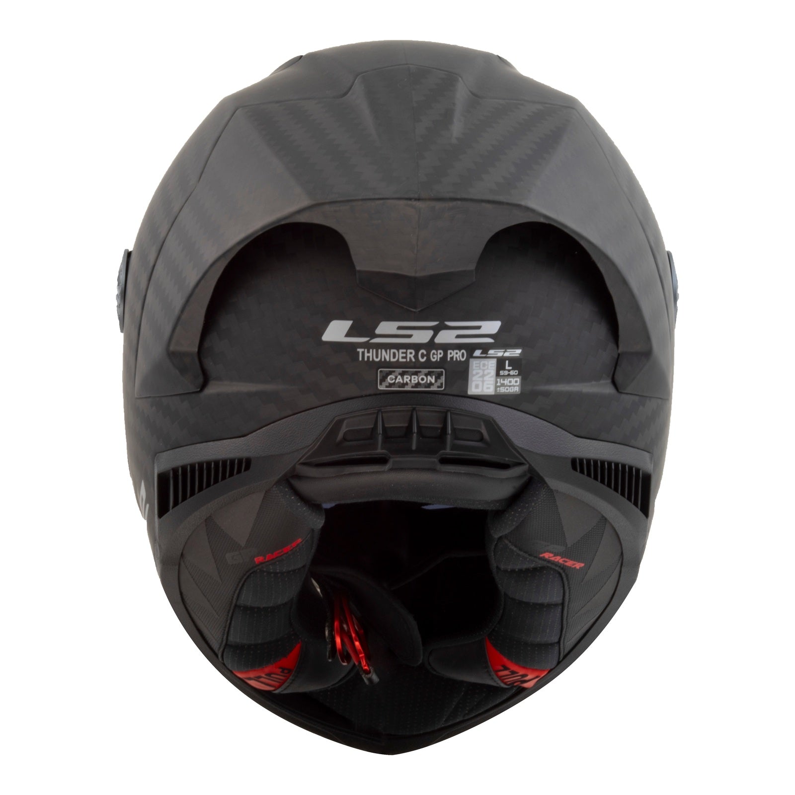LS2 FF805 Thunder GP Pro (FIM) Helmet - Matte Black