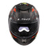 LS2 FF808 Stream II Angry Monkey Helmets - Matte Black / Red 06