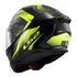 LS2 FF808 Stream II Fury - Black / Hi-Vis Yellow 06