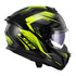 LS2 FF808 Stream II Fury - Black / Hi-Vis Yellow 06