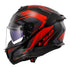 LS2 FF808 Stream II Fury - Black / Red 06