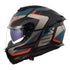 LS2 FF808 Stream II Road - Matte Black / Blue