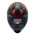 LS2 FF811 Vector II Carbon Savage Helmets - White / Blue / Red