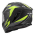 LS2 FF818 Storm III Dynamo Helmet - Black / Hi-Vis Yellow