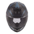LS2 FF820 Rapid III Xtrem Helmet - Black / Blue Petrol