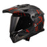 LS2 MX702 Pioneer II Crazy - Black / Grey / Red 06