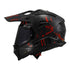 LS2 MX702 Pioneer II Crazy - Black / Grey / Red 06