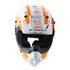 LS2 MX706 COZ Hyde Helmet - Orange / White
