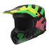 LS2 MX706J COZ Junior Helmet - Chromatic Black / Hi-Vis Pink