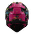 LS2 MX708 Fast II Gorilla Helmet - Purple / Hi-Vis Yellow