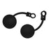 Whites Mirror Pair Universal Folding Enduro 7/8 Black