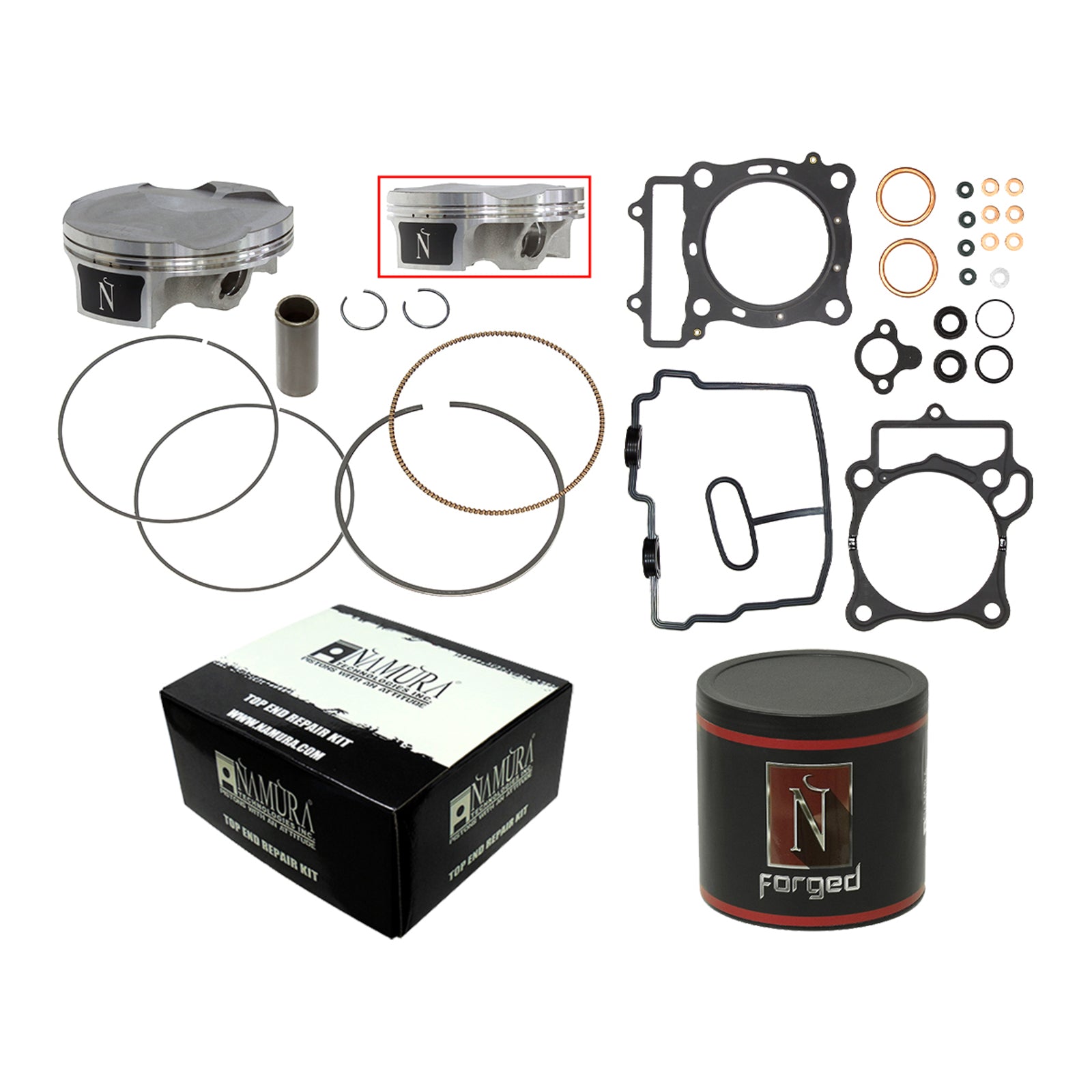 Namura Top End Rebuild Kit - 78.98mm (+0.01)