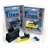 Oxford Titan 10mm Pin Disc Lock - Black, includes pouch