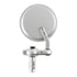 Oxford Bar End Mirrors - Silver (Pair)