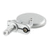 Oxford Bar End Mirrors - Silver (Pair)