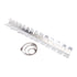 WHITES HEAD PIPE GUARD W/CLAMP - SIL