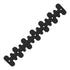 Polisport Armadillo Head Pipe Guard - Black (40cm)