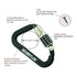 Rocky Creek HelmetLok and Stainless Steel T-Bar Combined
