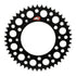 Renthal Sprocket Rear Black 48T Alloy 7075 T6 Grooved