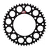 Renthal Sprocket Rear Black 48T Alloy 7075 T6 Grooved Suzuki