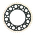 Renthal Sprocket Twinring Black 49T Bi-metal Grooved