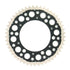 Renthal Sprocket Twinring Black 50T Bi-Metal Grooved