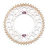 Renthal Sprocket Twinring Silver 52T Bi-Metal Grooved Packaged