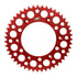 Renthal Sprocket Rear Red 47T Alloy 7075 T6 Grooved Honda
